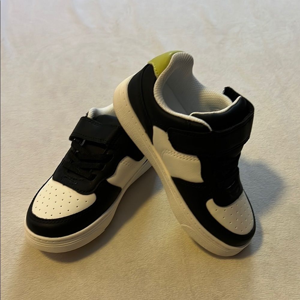 Cat & Jack Black and White Sneakers with Timeless Style